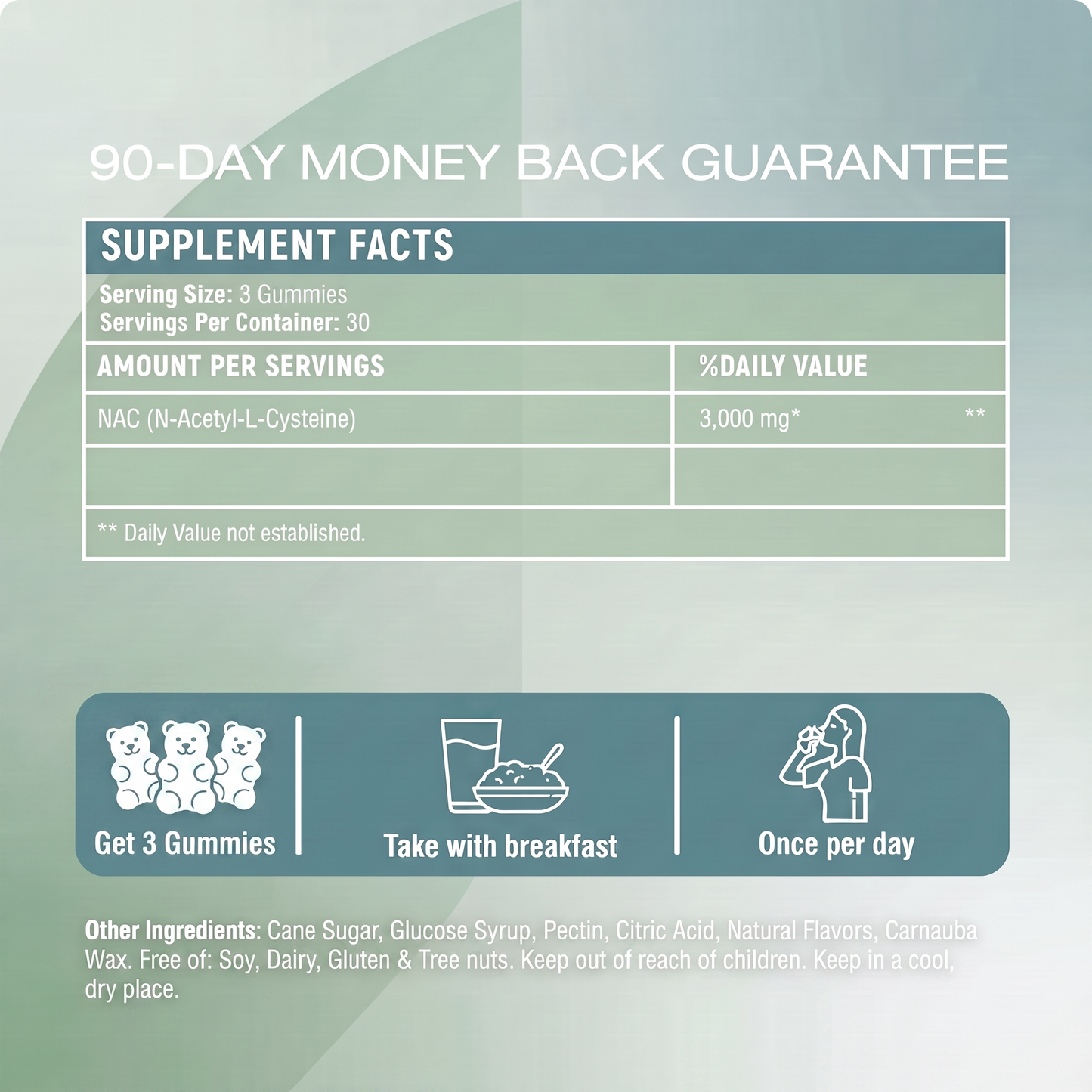 Nivora™ N-Acetyl Cysteine Gummies