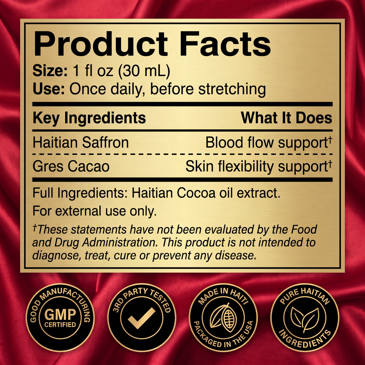 Nivora® Haitian Ayiti Oil