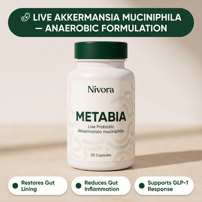 Metabia - Cápsulas de Akkermansia