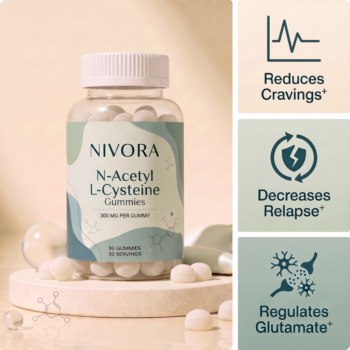 Nivora™ N-Acetyl Cysteine Gummies