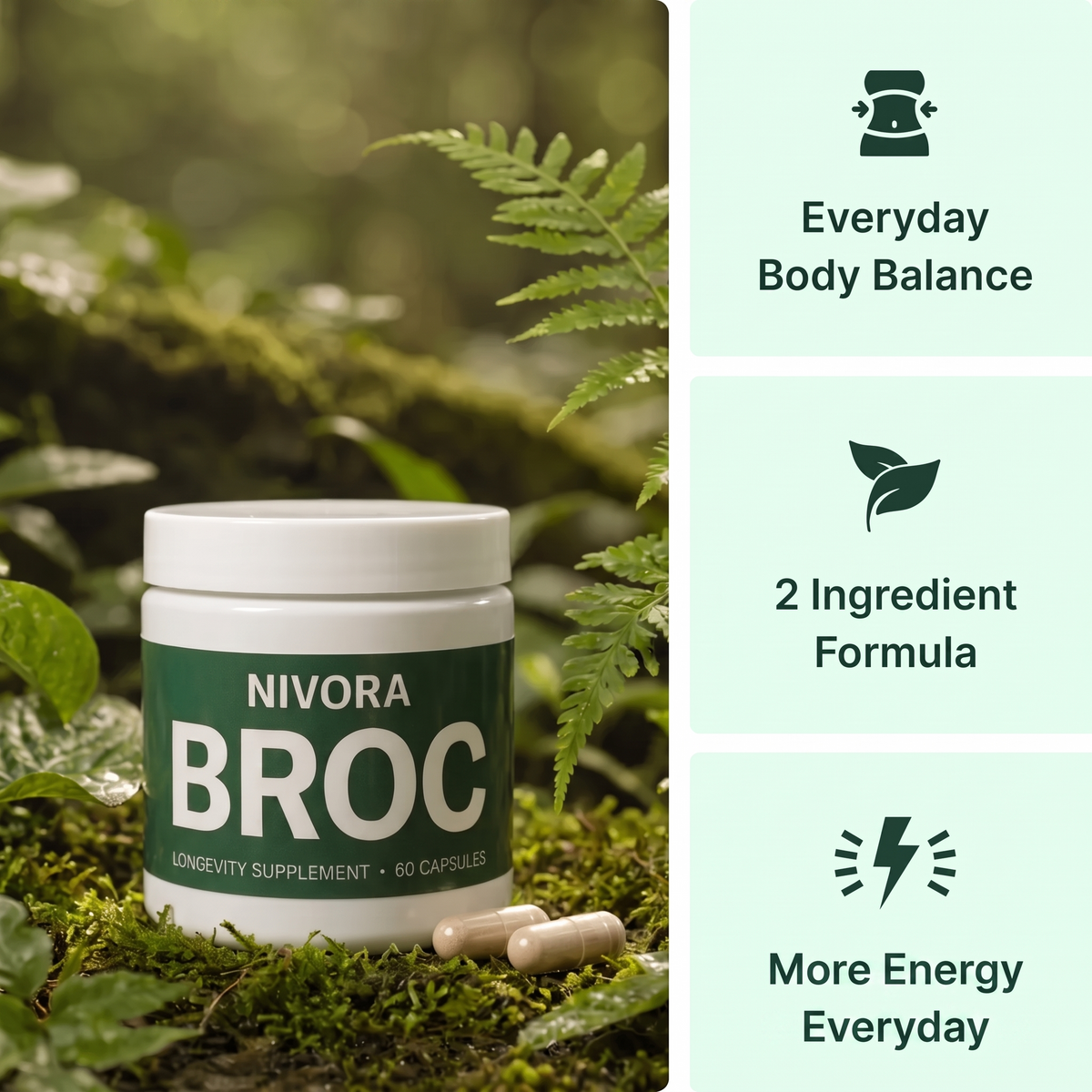 BROC Pure Sulforaphane Capsules