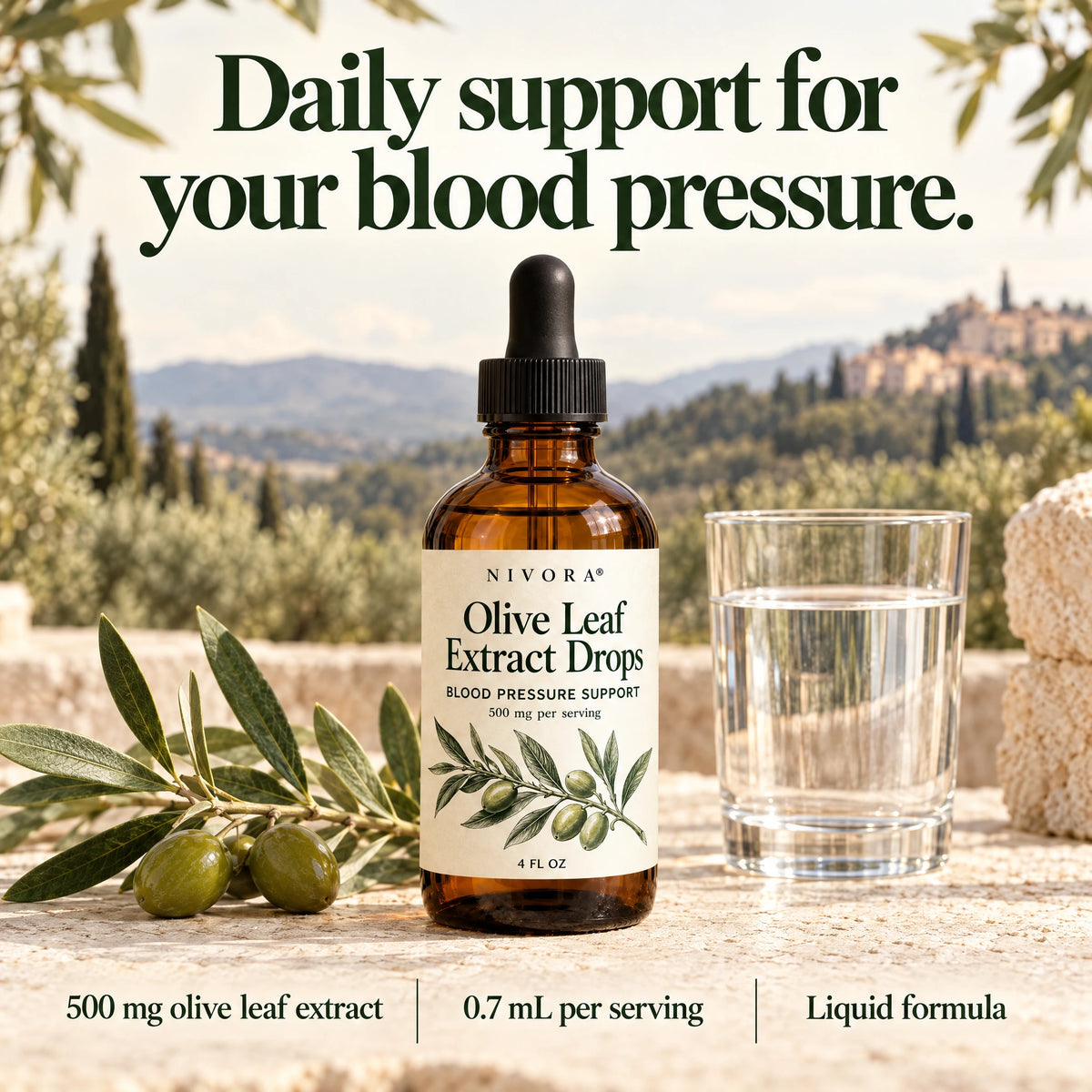 Nivora® Olive Leaf Extract Drops