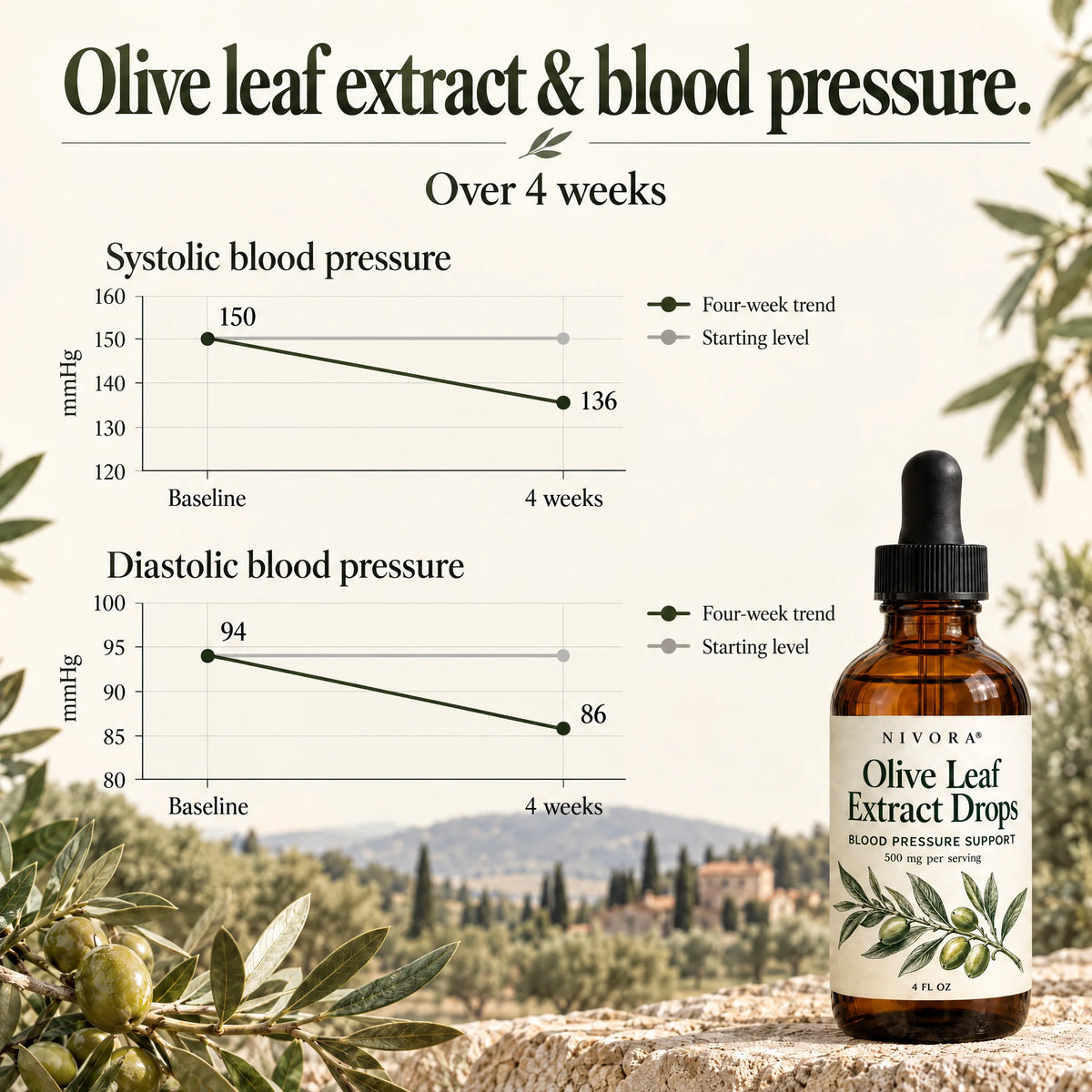 Nivora® Olive Leaf Extract Drops