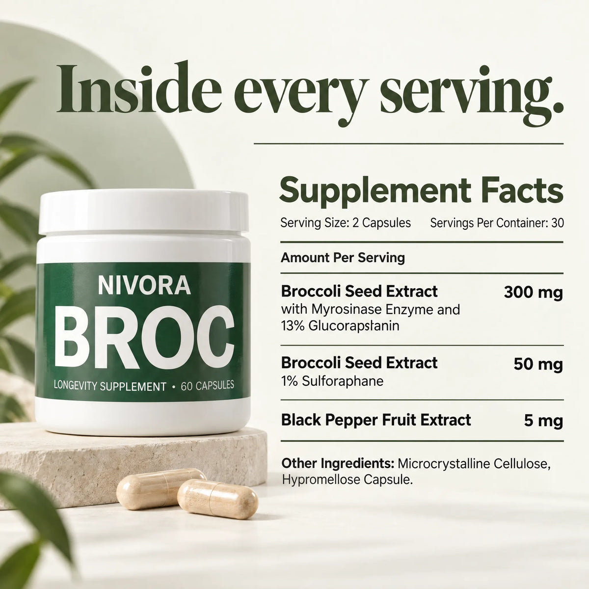 BROC Sulforaphane Capsules