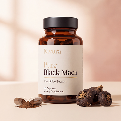 Nivora® Pure Black Maca Capsules